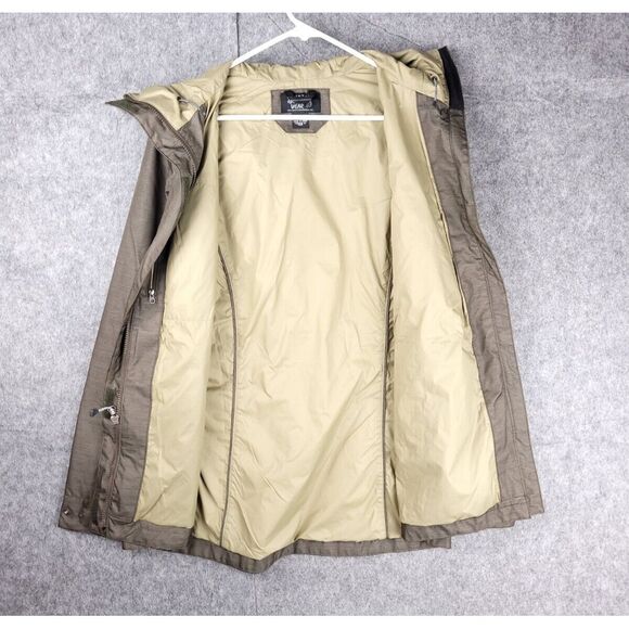 Mountain Hardwear Rain Jacket Women's Large Genevera Full Zip Hooded Waterproof - Picture 3 of 7